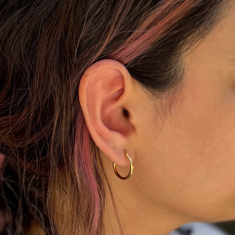 Pure large Hoops