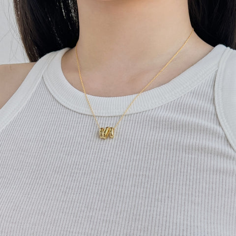 Spiral Flow Necklace