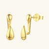 Cascade Teardrop Studs