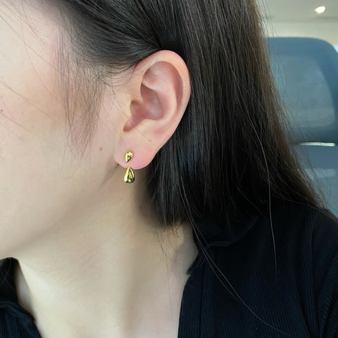 Cascade Teardrop Studs