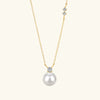 Celestial Pearl Drop Pendant