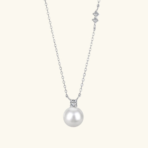 Celestial Pearl Drop Pendant