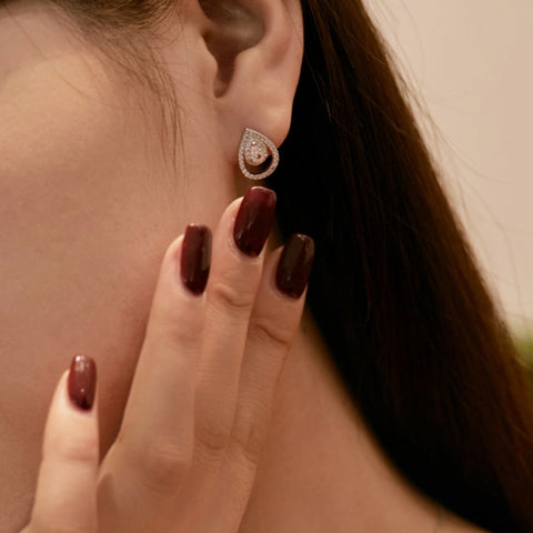 Pear Cut Studs