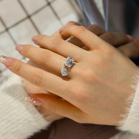 Deux Stone Ring