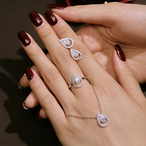Pear Cut Ring