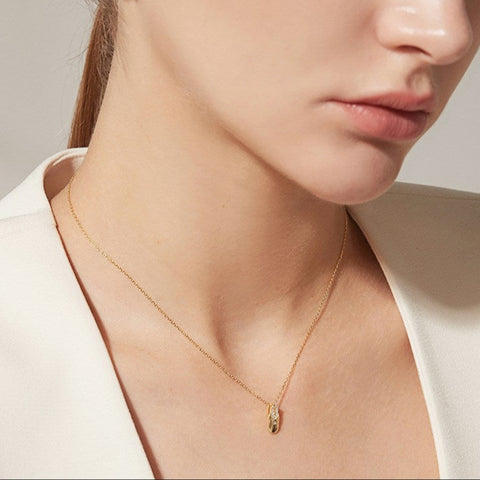 Pavé Link Pendant