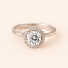 Round Halo Ring