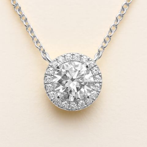 Round Natural Necklace