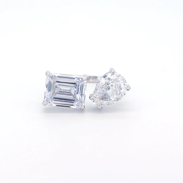 Deux Stone Ring
