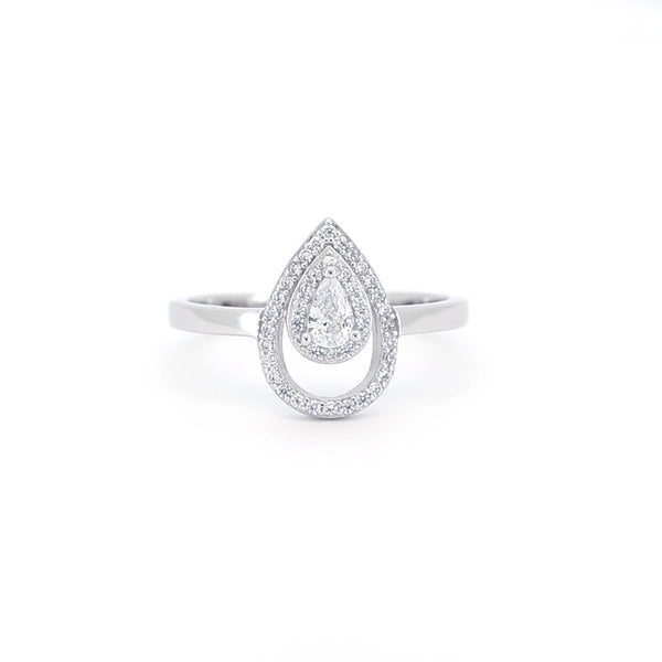 Pear Cut Ring