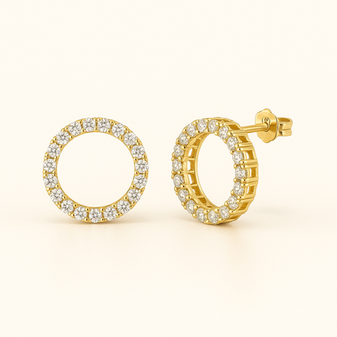 Circle Earrings