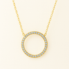 Circle Pendant Necklace