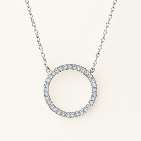 Circle Pendant Necklace