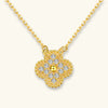 Crystal Clover Necklace