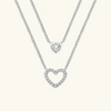 Double Heart Necklace