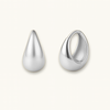 Crescent Teardrop Earrings