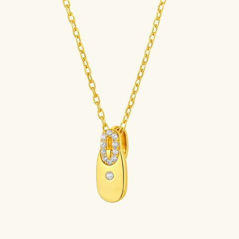 Pavé Link Pendant