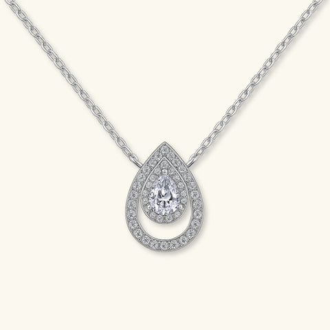 Pear Cut Necklace