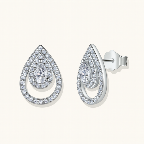 Pear Cut Studs