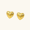 Starlit Heart Studs