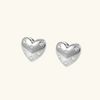 Starlit Heart Studs